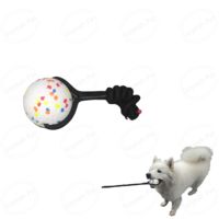 Le plus récent jouet à mâcher pour chien E-TPU boules de corde creuses élastiques durables pour les mâcheurs agressifs