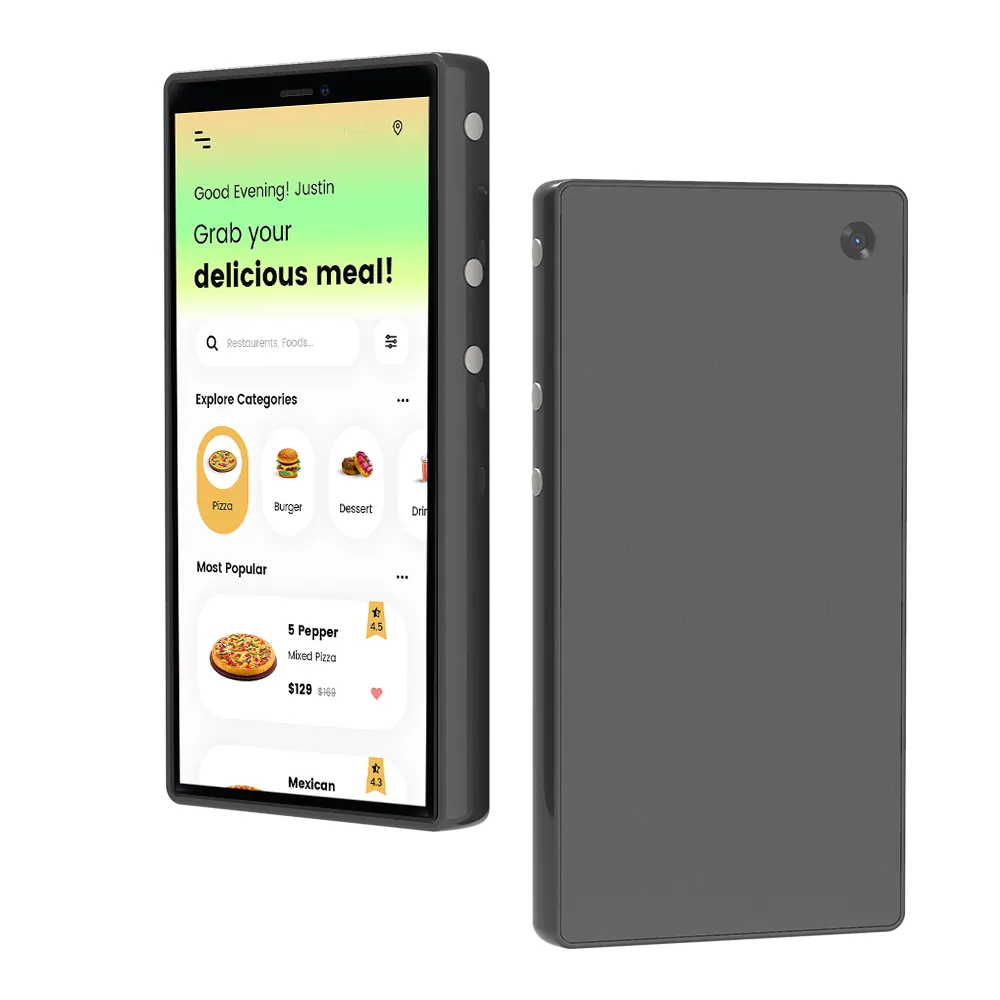 Tablet inteligente personalizada com pogo pin 5.5 polegadas, telefone tablet android tablet pc com nfc como menu inteligente