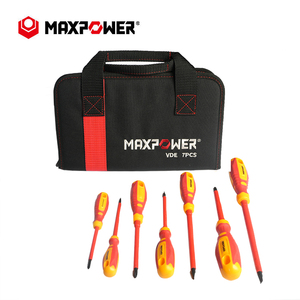 Maxpower 7PCs 1000V Vde Herramientas <span class=keywords><strong>de</strong></span> mano Destornillador largo Herramientas aisladas para <span class=keywords><strong>electricista</strong></span> - Product Image 4