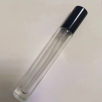 Flacon pulvérisateur de parfum en verre vide de 10 ml en gros avec pompe pulvérisatrice en aluminium anodisé à vis de 13 mm pour récipient de distribution de liquides