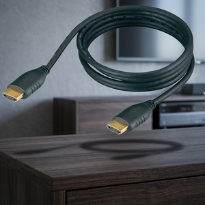 Câble Coaxial Plaqué Or 4K 3D 1080p 5 Mètres 18 Gbps avec Gaine PVC pour HDTV, Projecteur, Moniteur - Product Image 2