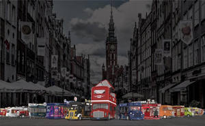 OEM Mobile Electric Food <b>Cart</b> Fast Snack Vending Truck Outdoor <b>Kitchen</b> Catering Vending Car with Drive Power - Product Image 6