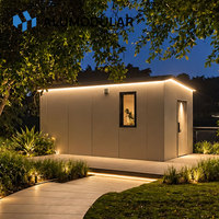 Villa Modular Prefab untuk Proyek Resor Pegunungan, Kamar Panoramic yang Indah untuk Kelompok Perhotelan