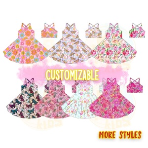 KERUI-2024 Unique Design Yoga Dress Women Dress Active Wear Kids Girls Sports Sets - Product Image 4
