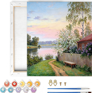 "Kit di pittura personalizzata con numeri-pittura a olio astratta artigianale per adulti, tela dipinta a mano per decorazioni murali per la casa" <span class=keywords><strong>l</strong></span> - Product Image 1