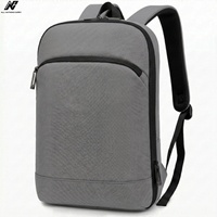 Sac à dos professionnel fin, imperméable, en tissu Oxford, léger et portable, capacité 20-35L, pour ordinateur portable, voyage, travail, bureau, avec coussin d'air