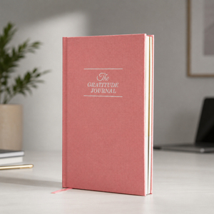 Journal <span class=keywords><strong>de</strong></span> luxe en lin, couverture en tissu rose, carnet à couverture rigide, doré à l'or fin, format A5, journal <span class=keywords><strong>de</strong></span> gratitude pour femmes, filles, cadeau pour meilleure amie - Product Image 5