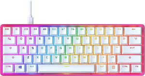 Hyperx 60 572y6aa White Multi-color 60% Gaming <b>Keyboard</b> Percent One Hand Mechanical Origins 60 Pink Led - Product Image 3