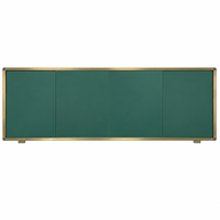 Tableau d'écriture multi-panneaux coulissant à cadre métallique pour salle de classe, impression personnalisée