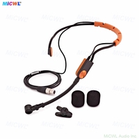 Micrófono de diadema supercardioide SM31FH de 4 pines, resistente al sudor, de condensador, para instructores de fitness, entrenamientos en el gimnasio y escenarios activos.