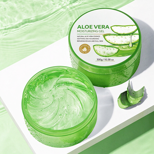 Gel de Aloe Vera con Glicerina Certificado por GMP, Marca Privada, Calmante, Hidratante, Nutritivo y Reafirmante para el Cuidado Facial, para Todo Tipo de Piel, OEM ODM - Product Image 1