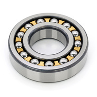 Roulement à rouleaux auto-alignant en acier chromé 2201, double rangée, précision P6, joints 2RS, 12*32*14MM, faible bruit