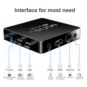Android TV Box <span class=keywords><strong>Streaming</strong></span> Android 13 ATV Smart Android Tv Box MX10-<span class=keywords><strong>F1</strong></span> - Product Image 3