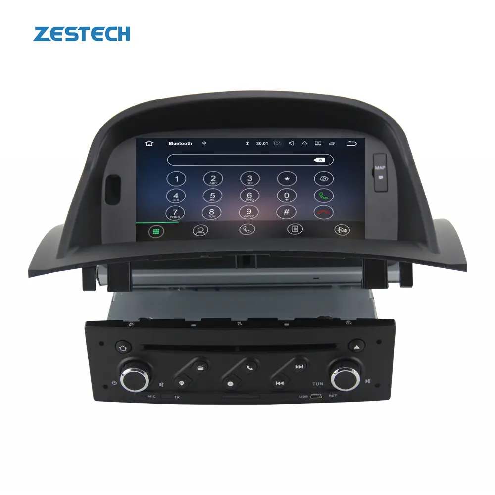 Android 10 reproductor de DVD del coche GPS de navegación Multimedia estéreo de video del coche Renault Megane 3 Fluence 2009-2015 Radio de Audio