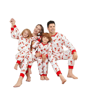 Conjunto de Pijamas para Família em Atacado, Alta Qualidade, Fibra de Bambu e Spandex - Product Image 1