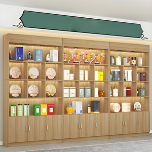 Kustom Pabrik desain Modern toko obat komersial rak etalase rumah sakit rak pajangan lemari penyimpanan laci - Product Image 2