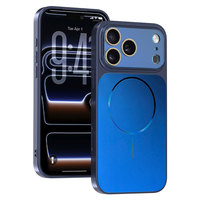 Grosir Pabrik Casing Magnetik untuk 17 Pro Max Multi Warna Bahan TPU+PC Tekstur Transfer AG Ganda Ramah Kulit Bingkai Tpu