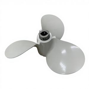 ใบพัดเรือยนต์นอกบอร์ด 2 จังหวะ 2 สูบ รุ่นใหม่ ยี่ห้อ UGOOD ของไต้หวัน ผลิตจากอะลูมิเนียม รหัส 676-45943-01-EL สำหรับเครื่องยนต์ยามาฮ่า 40 แรงม้า ผลิตในไต้หวัน - Product Image 1