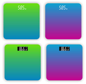 Báscula de peso Digital electrónica LED BFS19, grasa corporal, balanza de pesaje inteligente para el hogar, báscula de peso de composición de conexión - Product Image 5