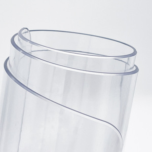 HuiHe PVC Transparent Oilcloth Waterproof <strong>Table</strong> Cloth Custom Square <strong>Round</strong> <strong>Table</strong> Cover Student Desk Mat <strong>Protector</strong> 1.5mm - Product Image 3