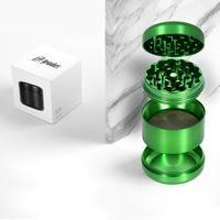 VA Mars Moderne 3 Pouces Meuleuse Logo Personnalisé Herb Rolling Machine Diamant Coupe Tabac