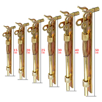 Loquet de porte moderne en acier avec ressort pour portes de salle de bain et de cuisine - Facile à utiliser