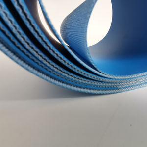 Fırın, Deniz Ürünleri ve Paketleme Hatları için Yeni Mavi PU Yağa Dayanıklı Baklava Desenli Konveyör Bant - Product Image 1