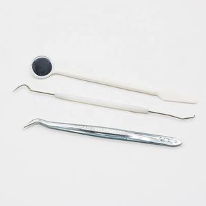 Juego de Instrumentos dentales desechables, instrumentos quirúrgicos, kits dentales, instrumento médico para el cuidado bucal, 8 Uds., <span class=keywords><strong>Kit</strong></span> de examen Dental - Product Image 5