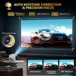 Proyector Topleo 4K Pantalla de TV para Teléfono Móvil con Presentación Interactiva Mini Proyector Portátil con Batería Android - Product Image 4