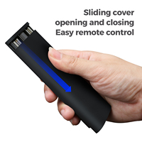 Nouveau 25-en-1 noir télécommande boîte de rangement double tête tournevis combinaison ensemble multi-fonction outils matériels d'économie de main-d 'œuvre