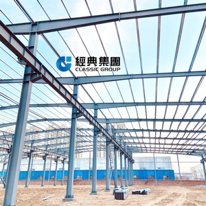 Atelier <span class=keywords><strong>et</strong></span> entrepôt en structure acier de qualité industrielle, bâtiment préfabriqué sur mesure pour stockage de marchandises - Product Image 6