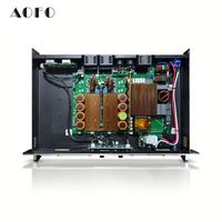 Amplificateur de puissance numérique professionnel 2 canaux 600W Classe D 1U 8 Ohm Haute Puissance Audio Haute Résolution XLR pour Enceintes PA Son de Scène KTV