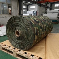 PP Gewebte Stoffrolle Polypropylen Laminiert Schlauchförmig 100-180GSM Hochbelastbar für FIBC Container Jumbo Bulk Bag Herstellung