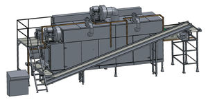 آلة بثق تدفق الهواء من الكرمل والفشار عالية الكفاءة ، خط النكهة - Product Image 6