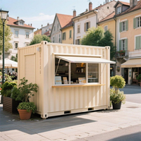 Vente directe usine : Kiosque commercial modulaire préfabriqué pliable de haute qualité pour magasin conteneur, vente en gros OEM ODM