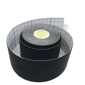 Zwarte Kleur Ademend Rayon Stof KT sport kinesiologie tape