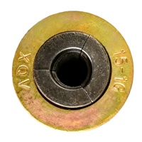 Ancres à coin métalliques M15 de 1 m, haute résistance, zinguées, à trou unique, pour projets de ponts/construction, fixation filetée