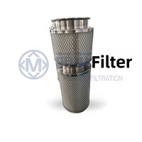 Cartouches filtrantes industrielles en acier inoxydable avec interface de serrage à ouverture rapide de type Chuck pour les industries chimiques et pharmaceutiques