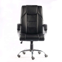 Ensemble de chaises et bureau de direction ergonomiques de haute qualité Chaise de patron en cuir artificiel Chaise de bureau directe d'usine