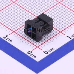 DF11-4DS-2C Housing (Wire-to-Board / Wire-to-Wire) P=2mm Connector ( Jack Structure: 2x2P )( Pitch: 2mm )( Row Spacing: 2mm ) - Product Image 1