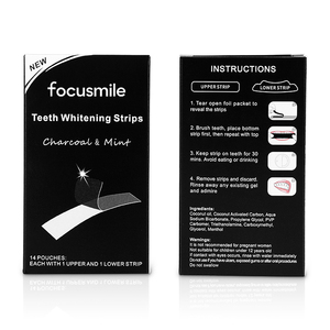 <strong>Zimba</strong> Teeth Whitening Strips 3D Best Teeth Whitening Strips Flavored - Product Image 1