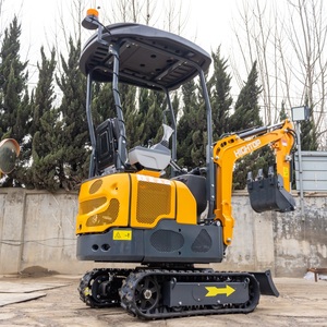 Miniexcavadora de 1.2 Toneladas con Motor, Bomba, Engranaje, Palanca de Control y 2 Años de Garantía - Product Image 5