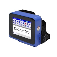Imprimante portable Yaomatec 12.7 en promotion usine, machine de codage portable à écran tactile pour date, numéro de lot et logo, mini-imprimante jet d'encre portative