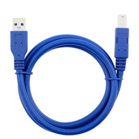 Câble d'imprimante USB 3.0 a mâle vers B mâle Câble d'extension d'imprimante mâle USB 3.0 B Type Supper Speed Data Cable