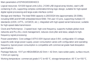 <span class=keywords><strong>Chip</strong></span> FPGA EP4SGX530KH40C3, <span class=keywords><strong>Microprocesador</strong></span>, Circuito Integrado de Desarrollo de Alta Precisión - Product Image 2