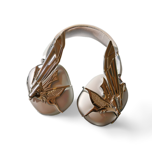 Carcasa Protectora para Auriculares Impresa en 3D Personalizada, Material de Resina y Acero Inoxidable - Product Image 1
