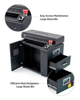 Déchiqueteuse de papier automatique haute sécurité et robuste pour l'élimination de documents confidentiels de bureau