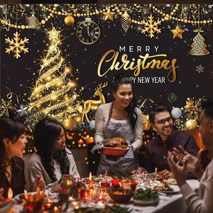 Decoraciones para Fiestas de Navidad y <span class=keywords><strong>Nochevieja</strong></span>, Pancartas de Muñecos de Nieve, Juguetes para Reuniones Familiares, Fondos para Fotos de Disfraces - Product Image 4