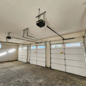 Porte <span class=keywords><strong>de</strong></span> <span class=keywords><strong>garage</strong></span> en aluminium moderne sur mesure pour villa, étanche et résistante au vent, certifiée ISO9001 CE, à enroulement automatique - Product Image 5