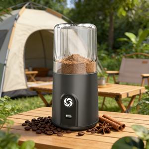 Blender portable de 260 ml sans BPA, rechargeable par USB, mode turbo haute performance, conception anti-fuite, utilisation en extérieur, en voiture, pour écraser la glace, les smoothies - Product Image 4